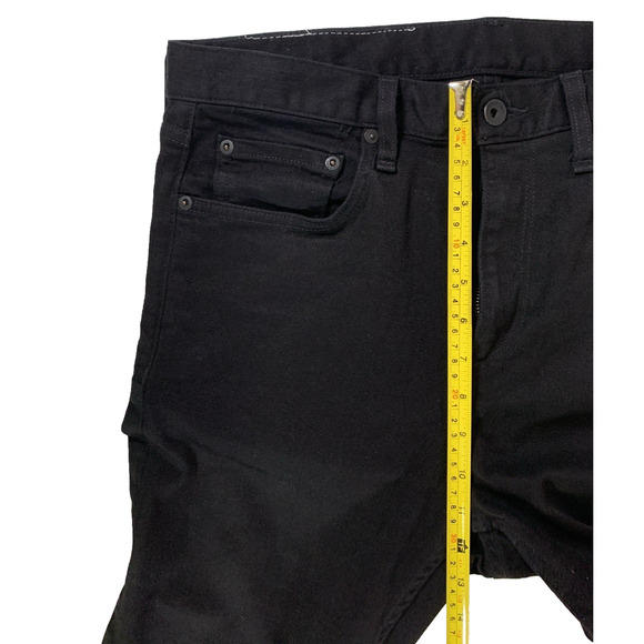 Rag & Bone Men's Size 32x32 JEANS - The Skinny Twill Pants in Black - Picture 5 of 9